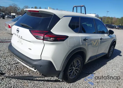 2021 Nissan Rogue S Intelligent Awd z USA, uszkodzony, nr VIN 5N1AT3AB7MC774081